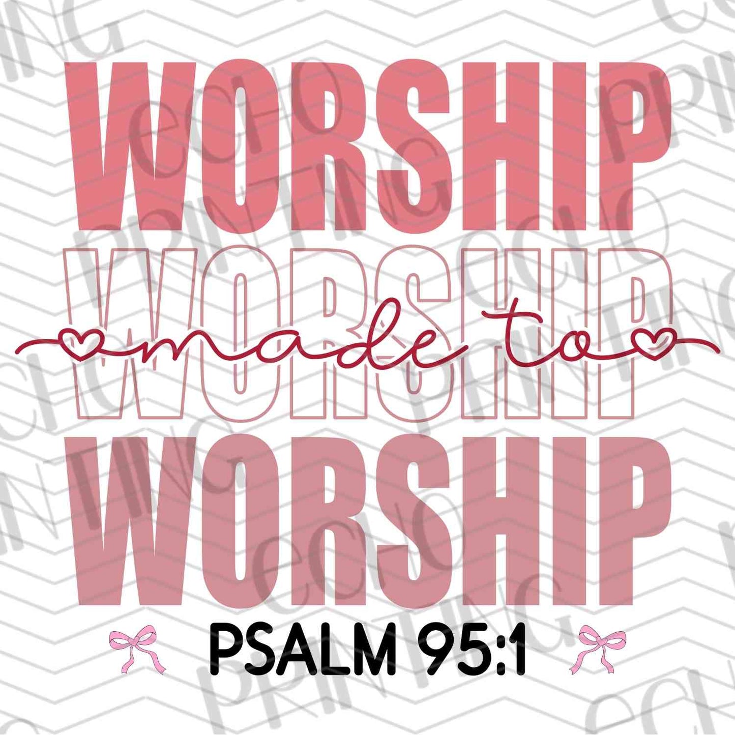 VLTG 595 - WORSHIP PSALM 95:1