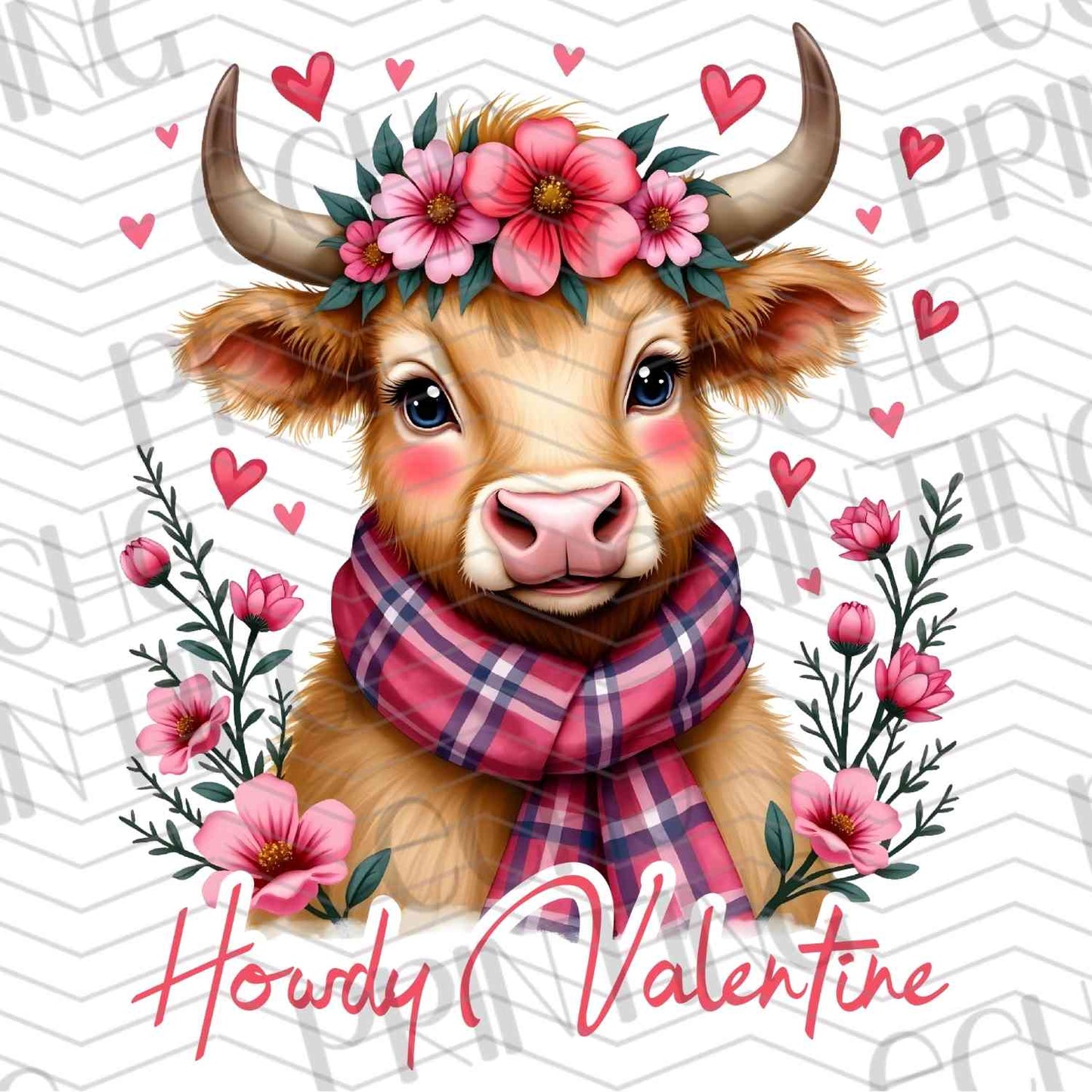 VLTG 659 – FLORAL COW VALENTINE