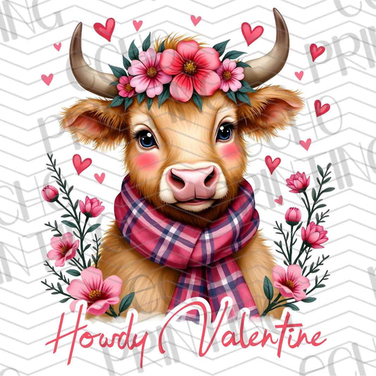 VLTG 659 – FLORAL COW VALENTINE