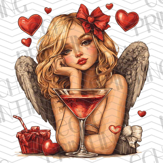 VLTG 665 – ANGEL WITH DRINK