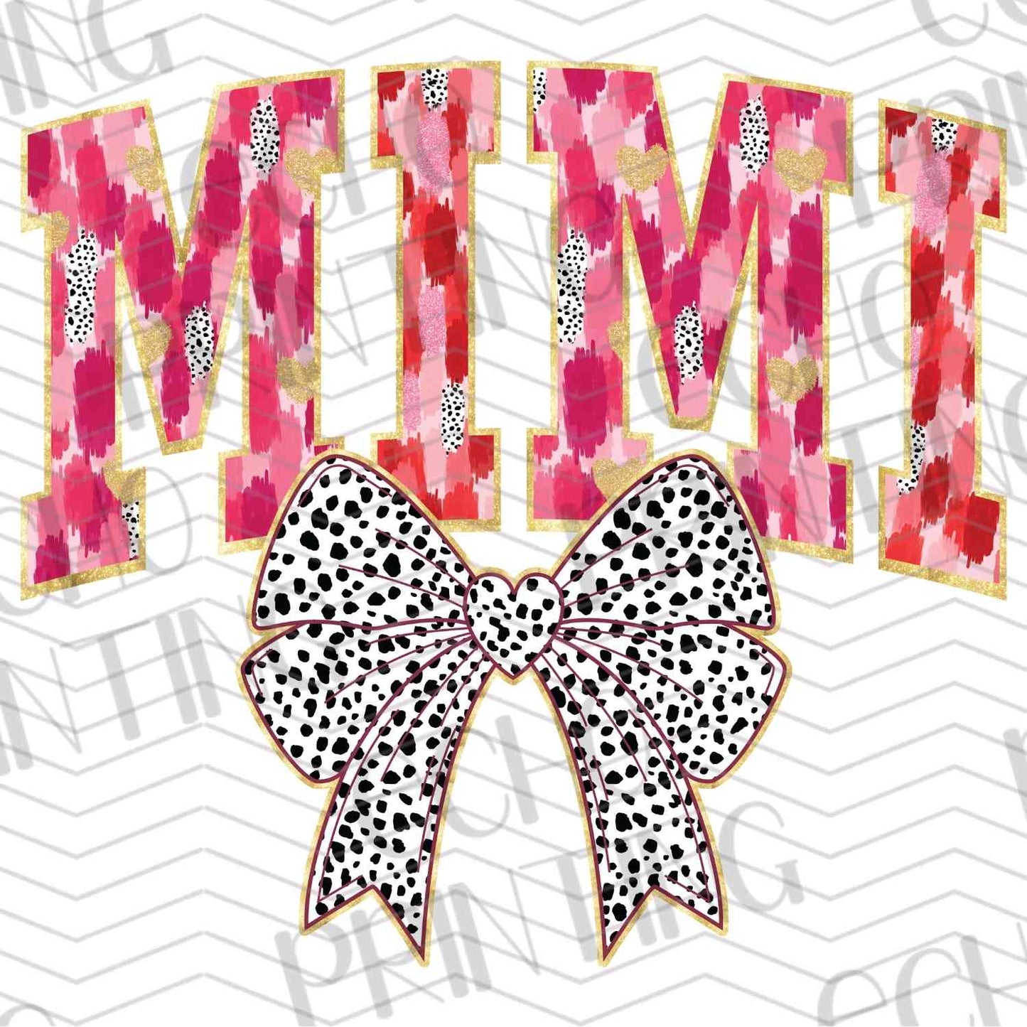 VLTG 667 – MIMI PINK LETTERS