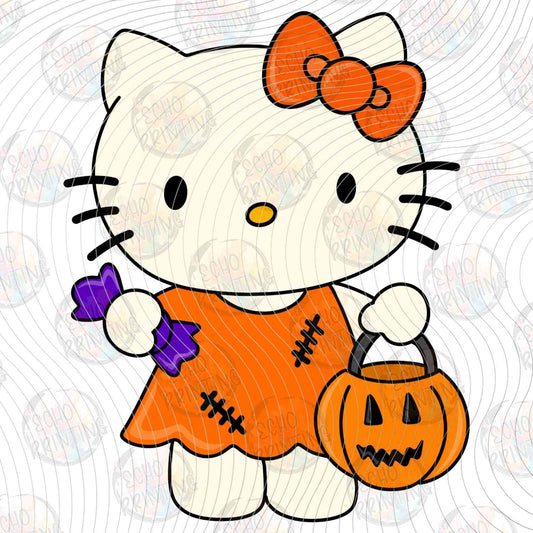 HKKTG 13 - PUMPKIN STYLE CAT