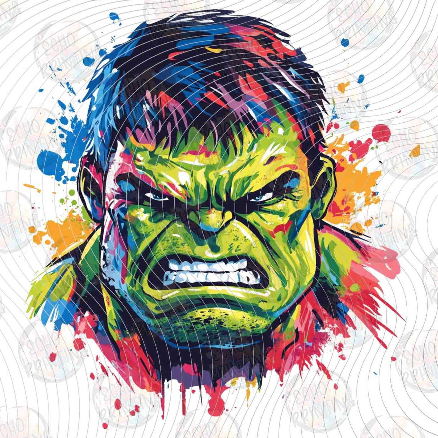 HLKG 14 - VIBRANT HERO FACE ART