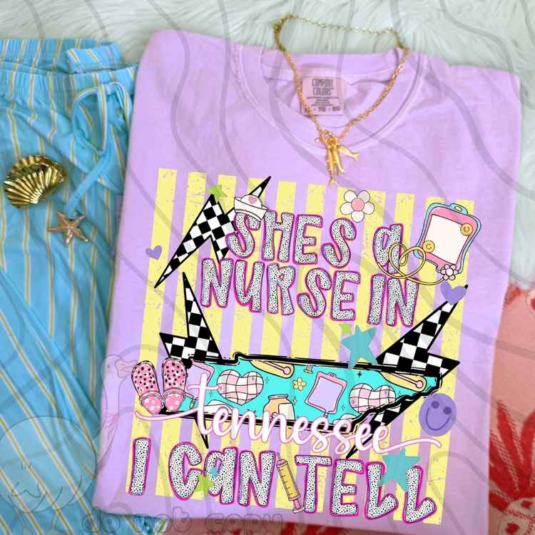 HLTCR 331 - TENNESSEE NURSE COLORFUL HOSPITAL LIFE