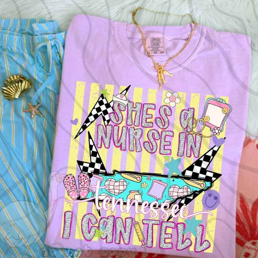 HLTCR 331 - TENNESSEE NURSE COLORFUL HOSPITAL LIFE