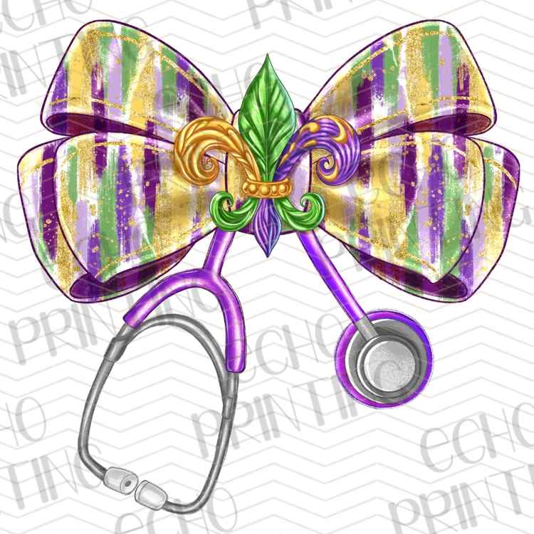 HLTCR 393 - STETHOSCOPE BOW HEALTHCARE PROFESSIONAL STYLE