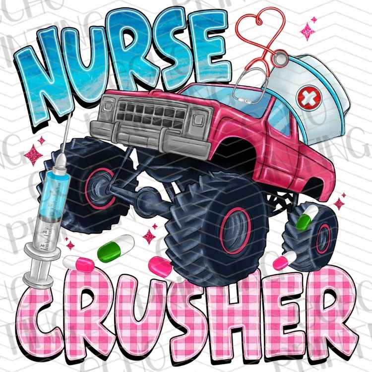 HLTCR 408 - NURSE CRUSHER MONSTER TRUCK HEALTHCARE