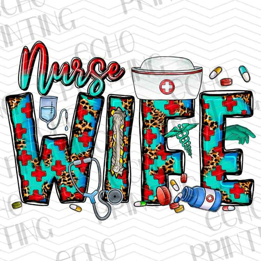 HLTCR 446 - NURSE WIFE HEALTHCARE APPRECIATION THEME