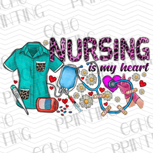 HLTCR 447 - NURSING IS MY HEART PASSION