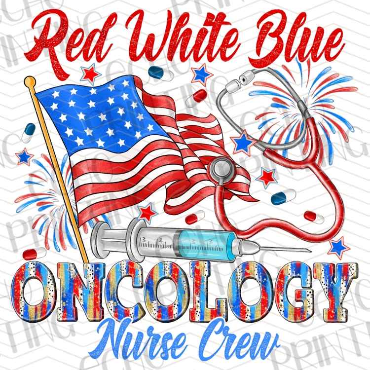 HLTCR 468 - RED WHITE BLUE NURSE CREW