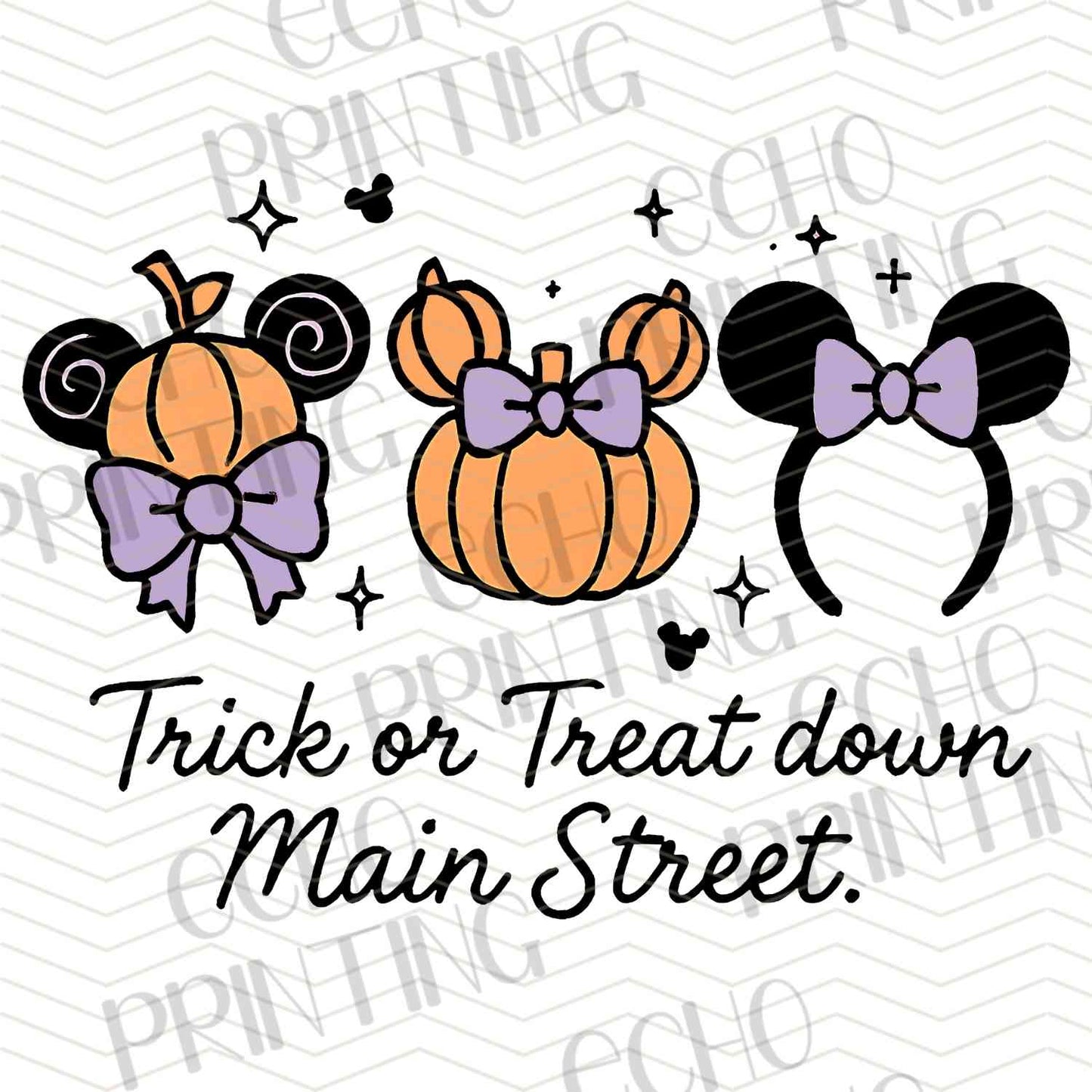 HLW 1000 – HALLOWEEN EARS WITH PUMPKINS