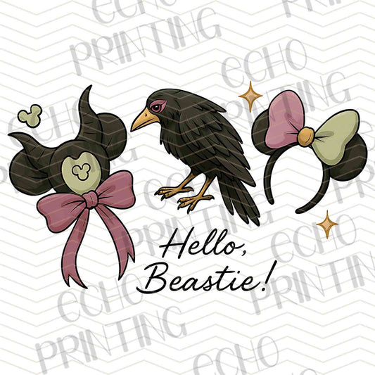 HLW 1002 – HALLOWEEN EARS WITH WITCH HAT