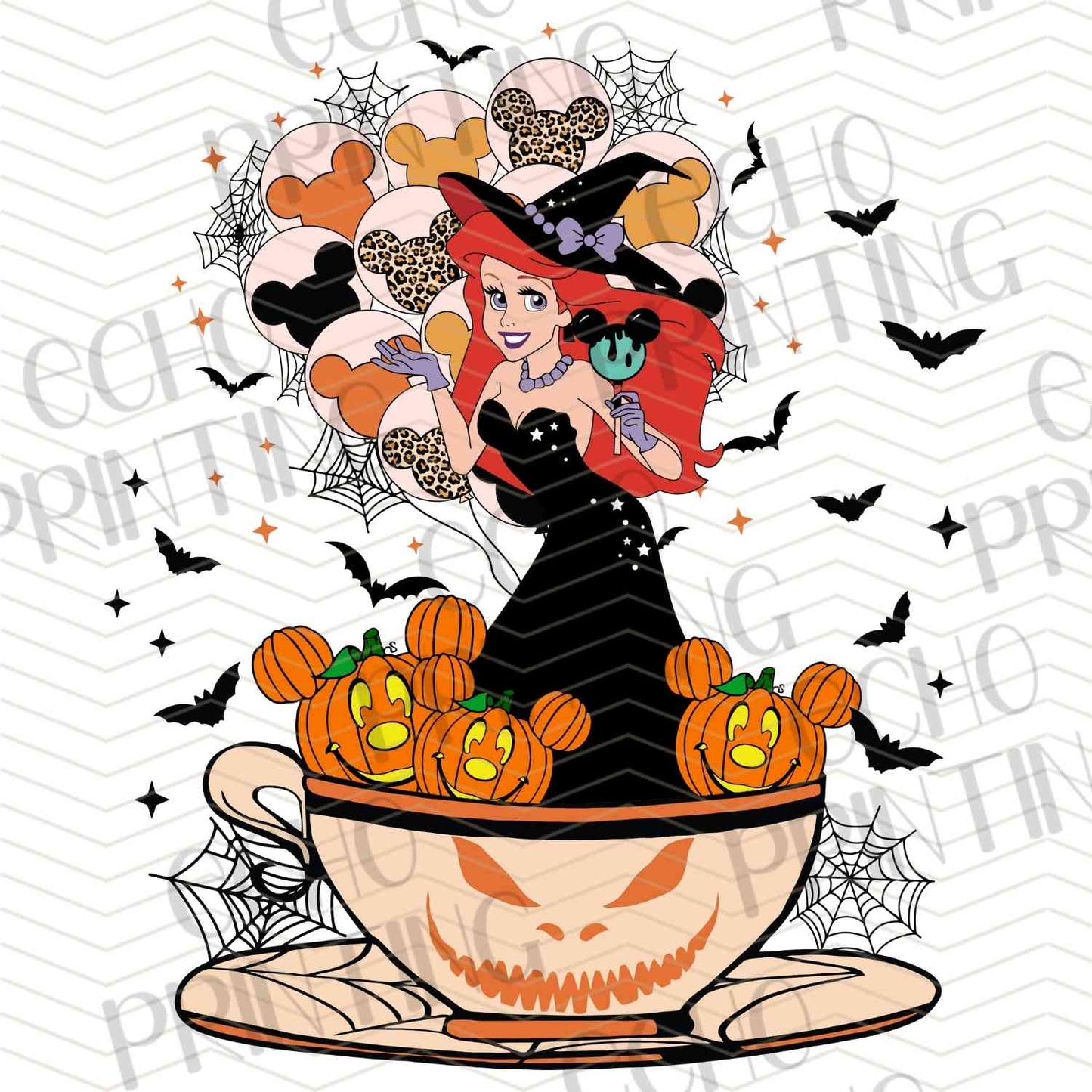 HLW 1017 – WITCH IN PUMPKIN CAULDRON
