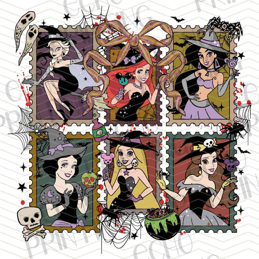 HLW 1021 – HALLOWEEN FRIENDS BLOCK STYLE