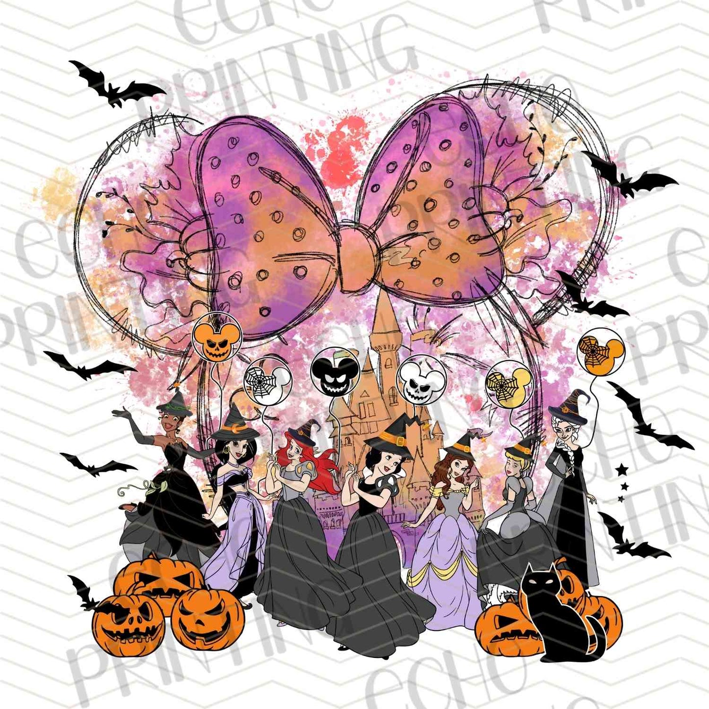 HLW 1022 – HALLOWEEN BUTTERFLY WITH PUMPKINS