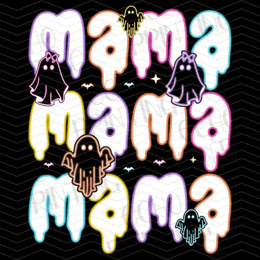 HLW 103 - MAMA GHOSTS MULTICOLOR HALLOWEEN