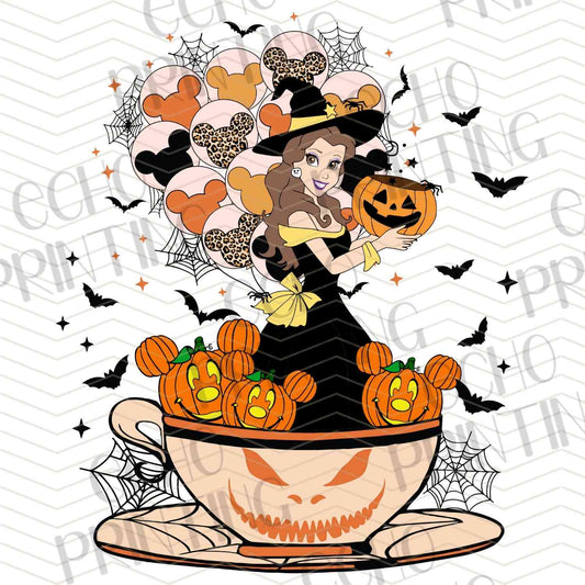 HLW 1031 – WITCH GIRL IN PUMPKIN CAULDRON