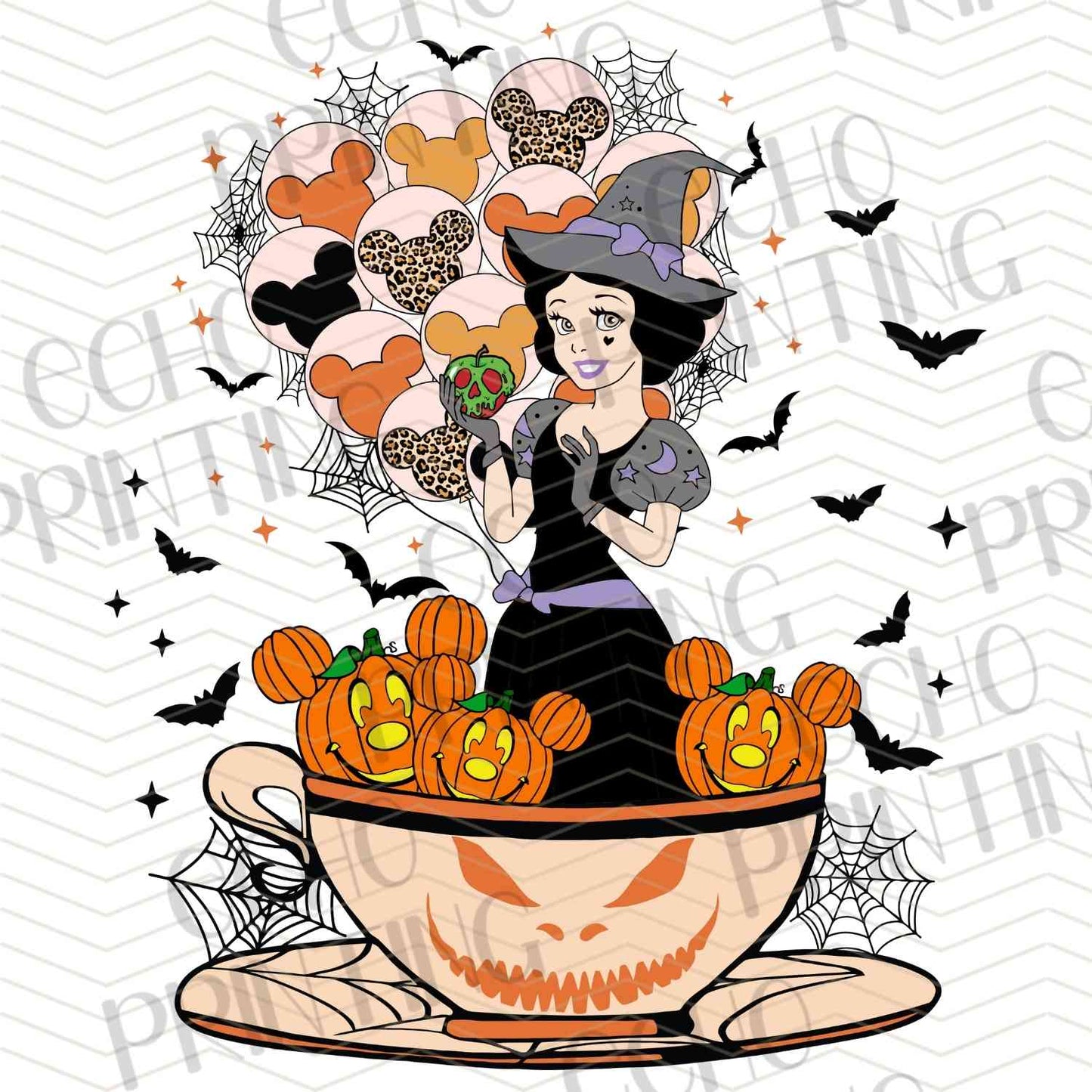 HLW 1032 – BLACK CAT IN PUMPKIN BOWL