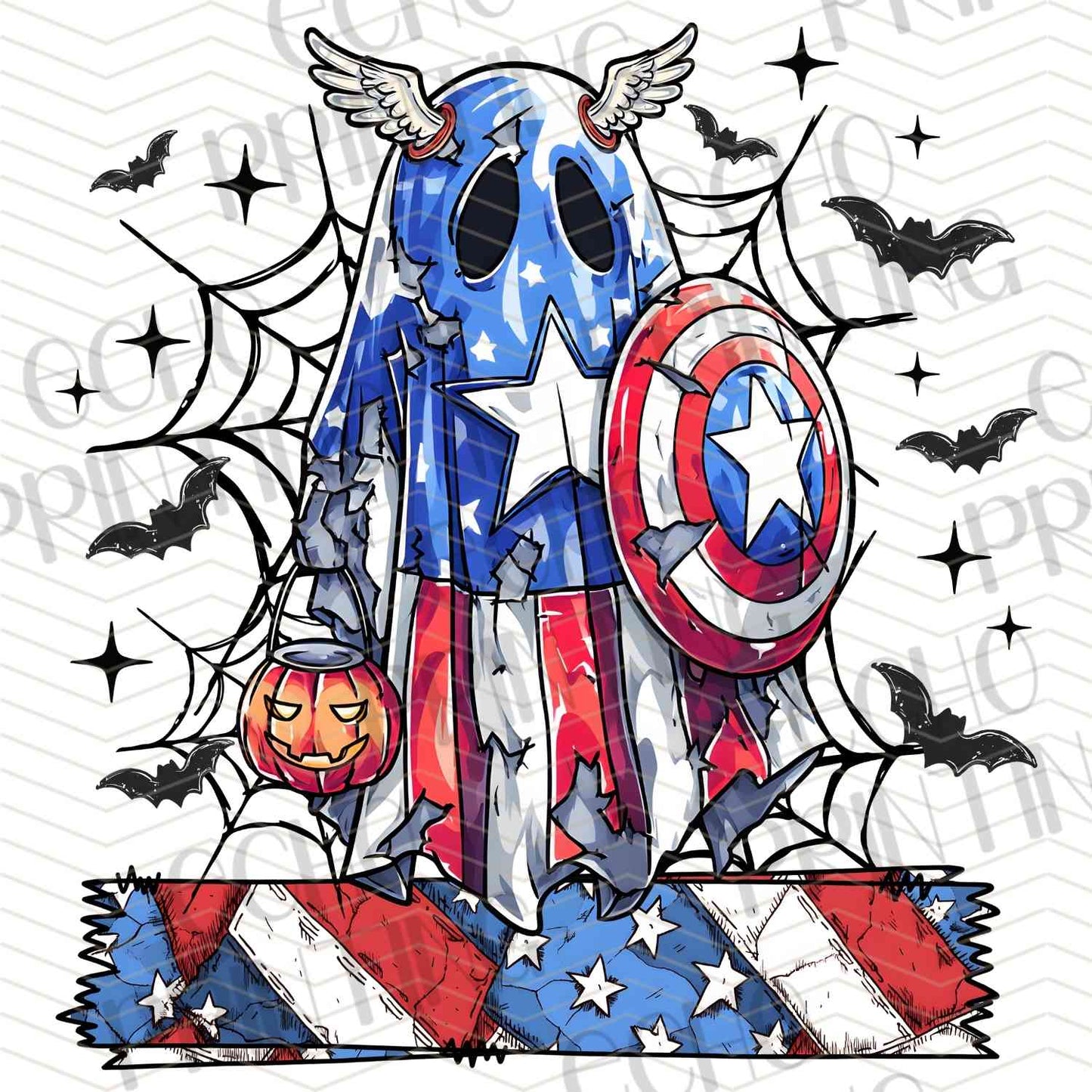 HLW 1049 – HALLOWEEN PATRIOT HERO COSTUME