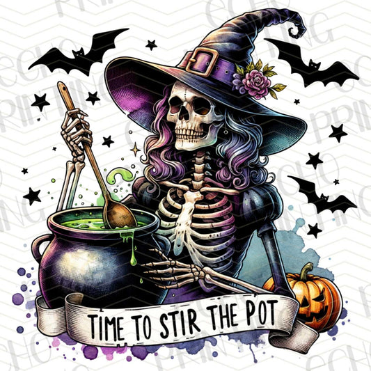 HLW 105 - TIME TO STIR THE POT WITCH