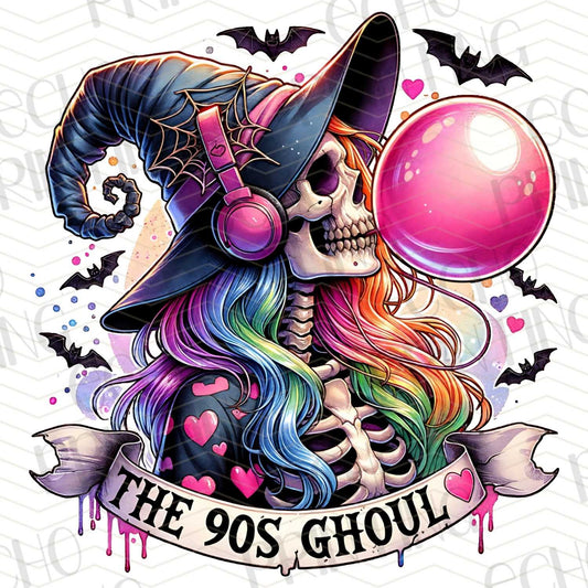 HLW 108 - THE 90S GHOUL COLORFUL SKELETON