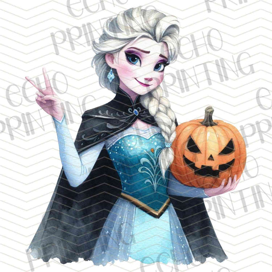 HLW 1082 – ICE QUEEN WITH PUMPKIN