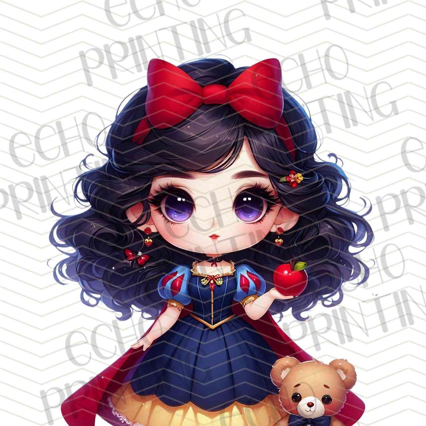 HLW 1133 – RED HAIR GIRL WITH BOW AND PUMPKIN