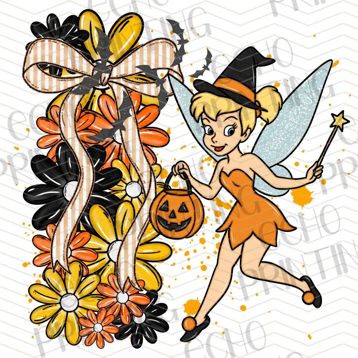 HLW 1140 – FAIRY CHARACTERS WITH SUNFLOWERS