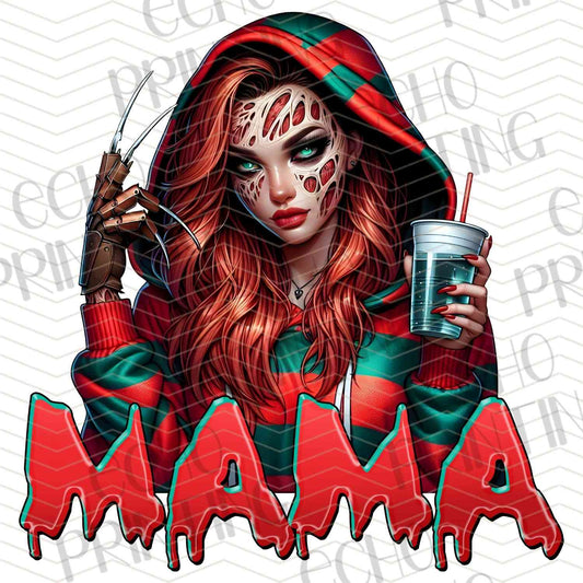 HLW 1150 – CREEPY DOLL STYLE GIRL WITH MAMA TEXT