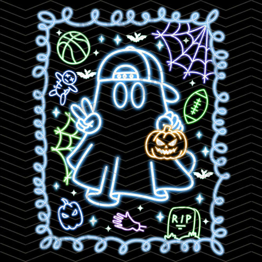 HLW 1185 – SPOOKY NEON HALLOWEEN ICONS