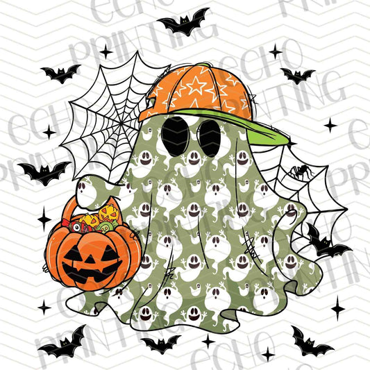 HLW 1187 – GREEN LEOPARD PRINT GHOST