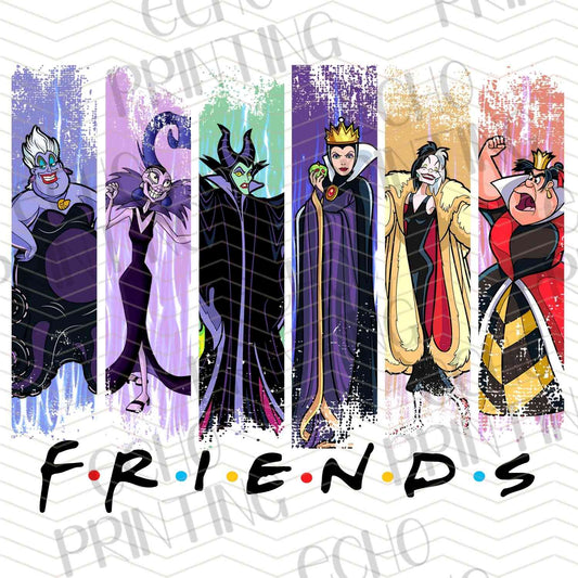 HLW 1201 – VILLAINS FRIENDS HALLOWEEN