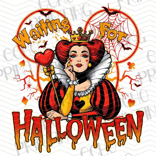 HLW 1202 – EVIL QUEEN HALLOWEEN SPLATTER ORANGE