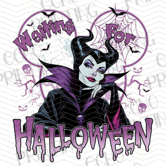 HLW 1204 – VILLAIN LADY HALLOWEEN PURPLE SPLATTER