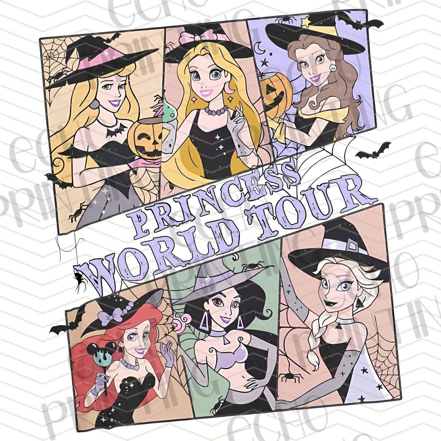 HLW 1209 – PRINCESS HALLOWEEN COLLAGE
