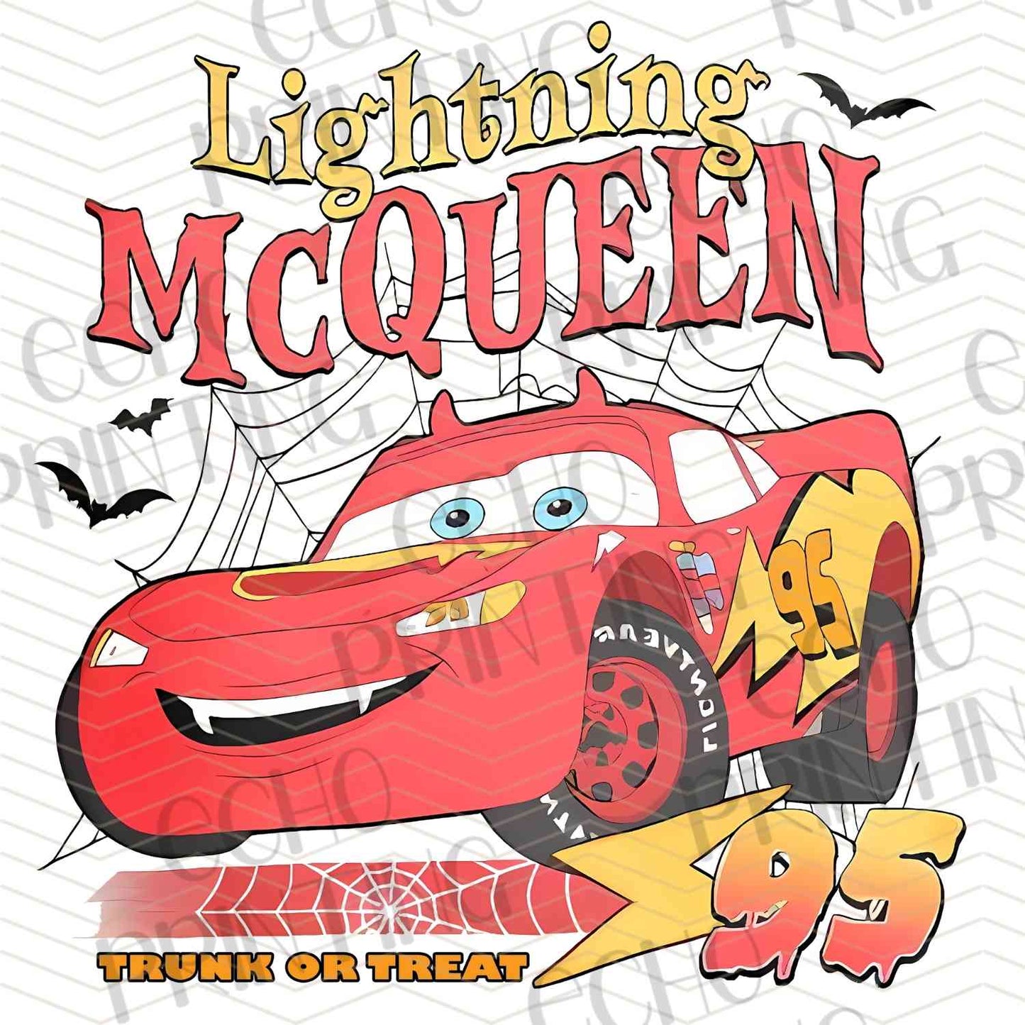 HLW 1212 – RED RACE CAR HALLOWEEN TRUNK OR TREAT