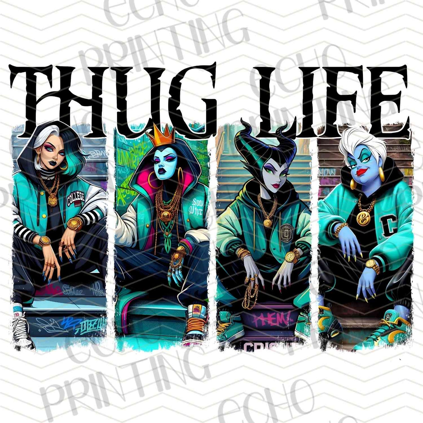 HLW 1226 – CREEPY CREW THUG LIFE HALLOWEEN EDITION