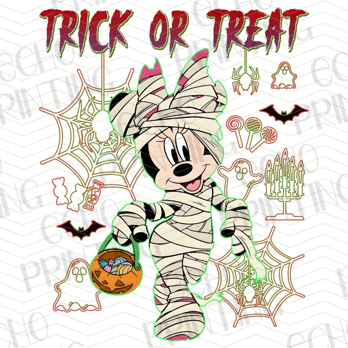 HLW 129 - MUMMY MOUSE TRICK OR TREAT
