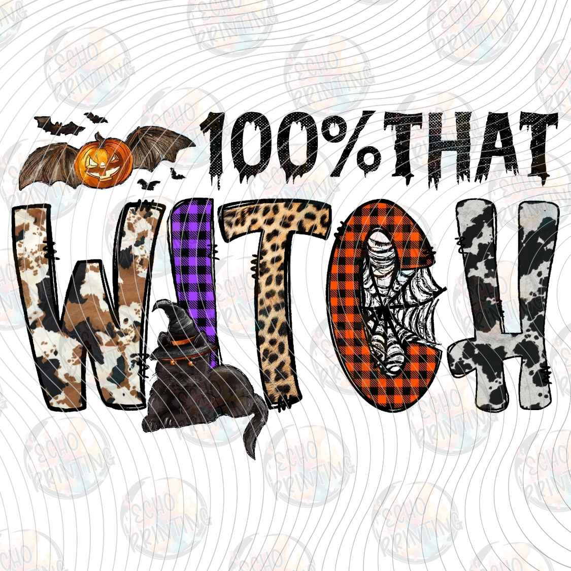 HLW 1415 - ONE HUNDRED PERCENT THAT WITCH