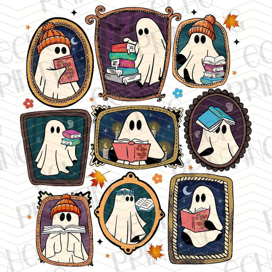 HLW 144 - RETRO STYLE GHOSTS IN FRAMES