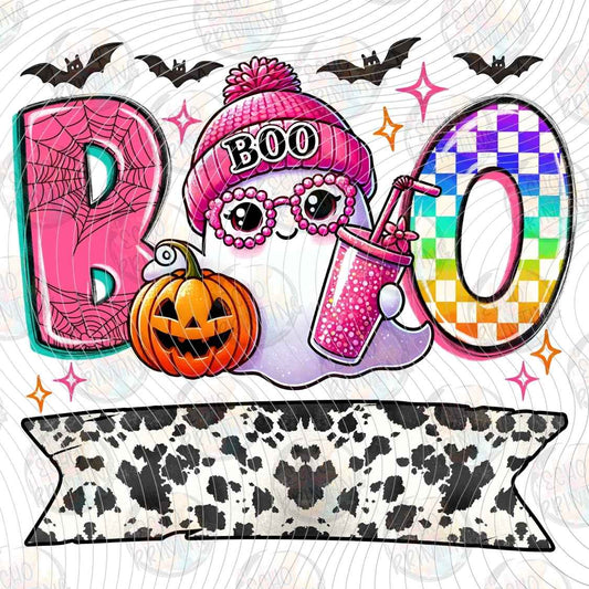 HLW 1464 - BOO HALLOWEEN PATCHWORK