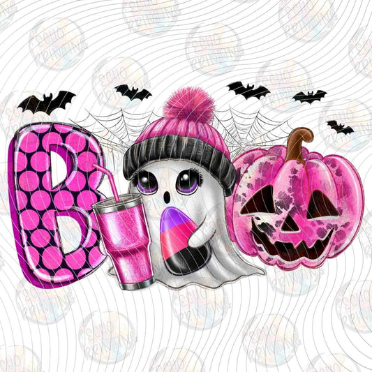 HLW 1467 - BOO PUMPKIN HALLOWEEN STYLE