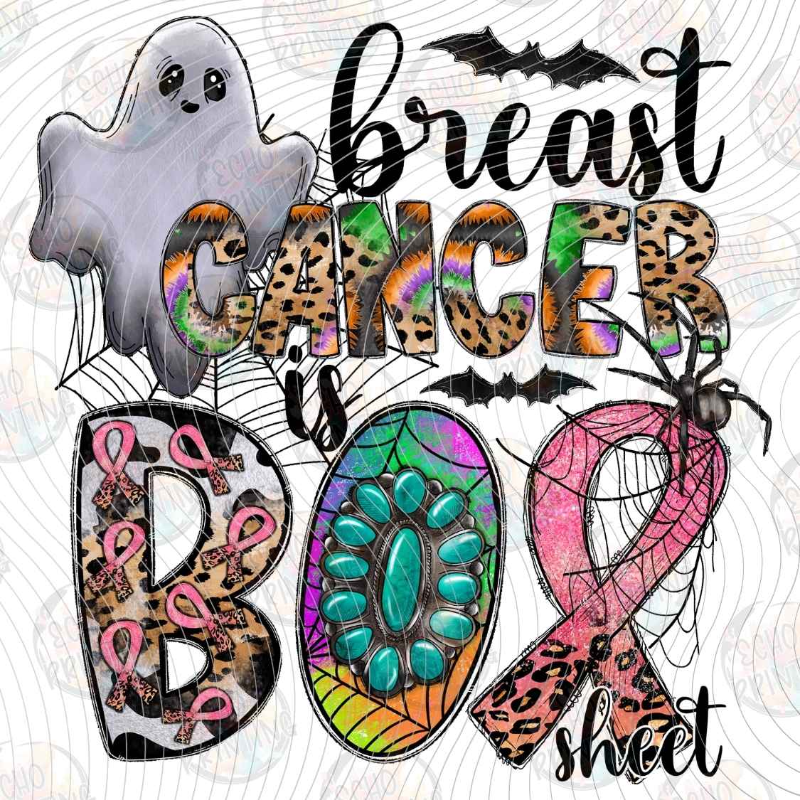 HLW 1491 - BREAST CANCER AWARENESS BOO