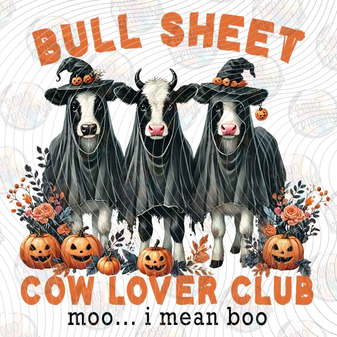 HLW 1496 - COW LOVER CLUB HALLOWEEN