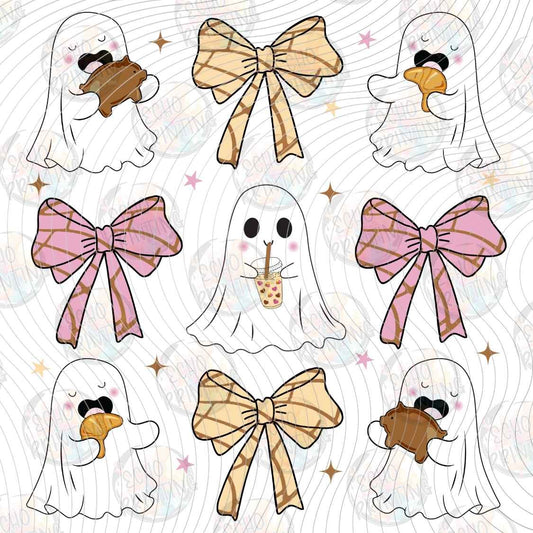 HLW 1516 - HALLOWEEN BOWS PATTERN