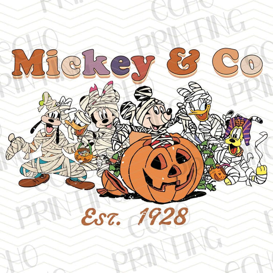 HLW 154 - VINTAGE MOUSE CREW HALLOWEEN COSTUMES
