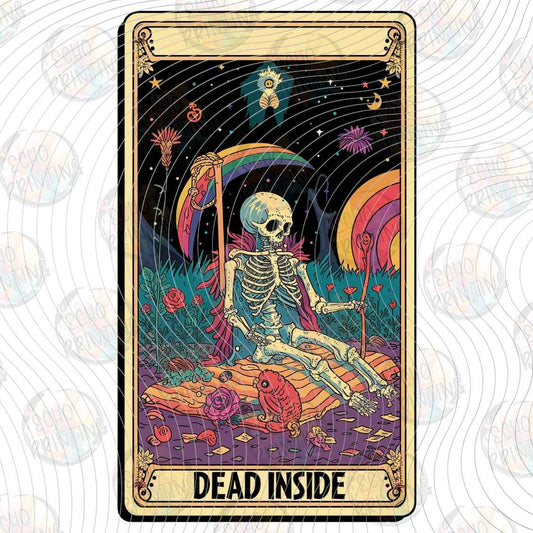HLW 1551 - DEAD INSIDE SKELETON STYLE