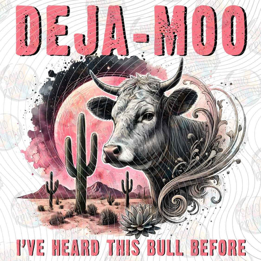 HLW 1554 - DEJA MOO HIGHLAND COW