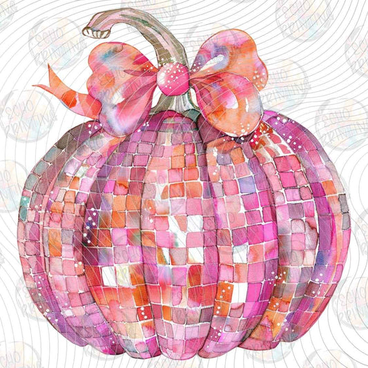 HLW 1558 - PINK DISCO PUMPKIN