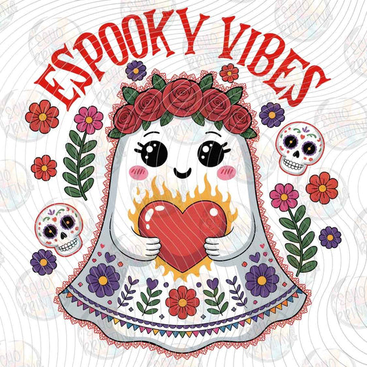 HLW 1576 - SPOOKY VIBES HALLOWEEN GHOST